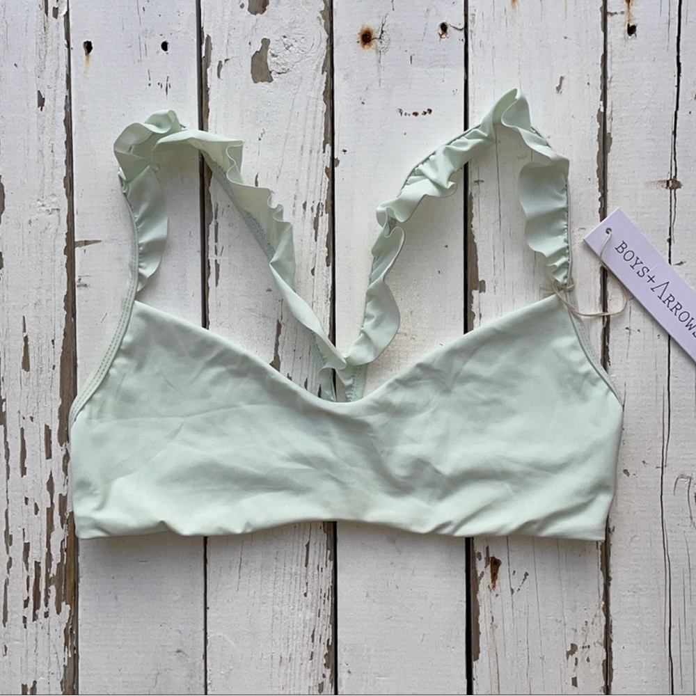 Boys + Arrows Wilma Bikini Top- Seaglass